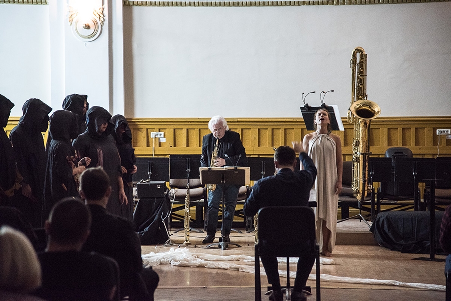 Eumenidele spectacol de opera oct 2017 Filarmonica Arad