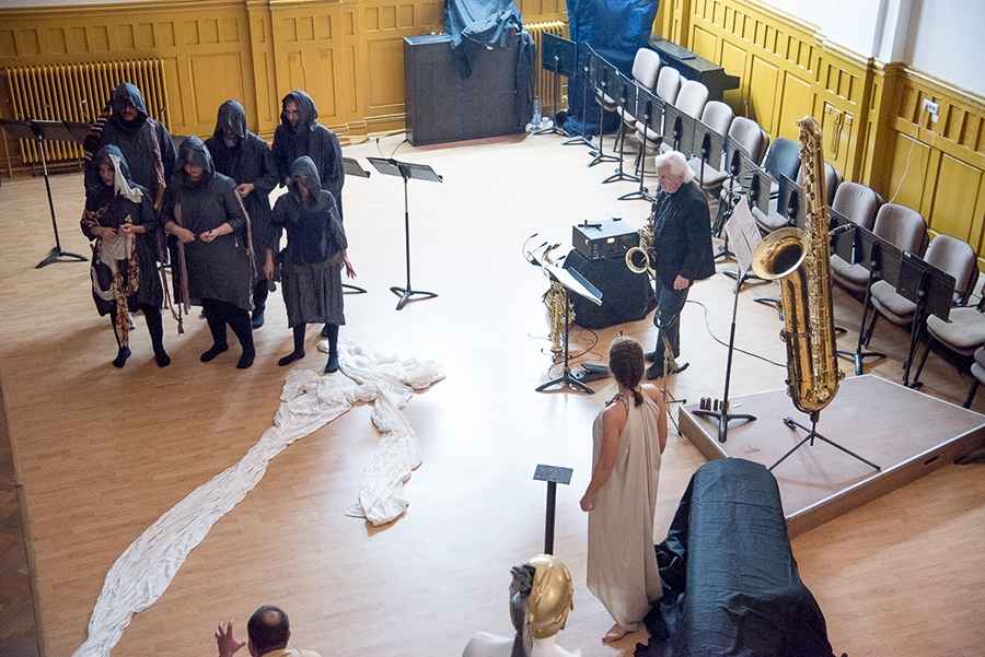 Eumenidele spectacol de opera oct 2017 Filarmonica Arad
